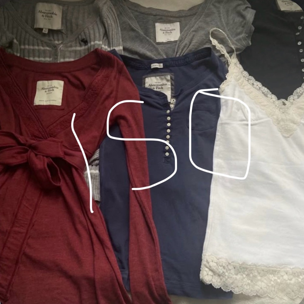 Look at description!!Looking for Abercrombie & Fitch and Hollister tops